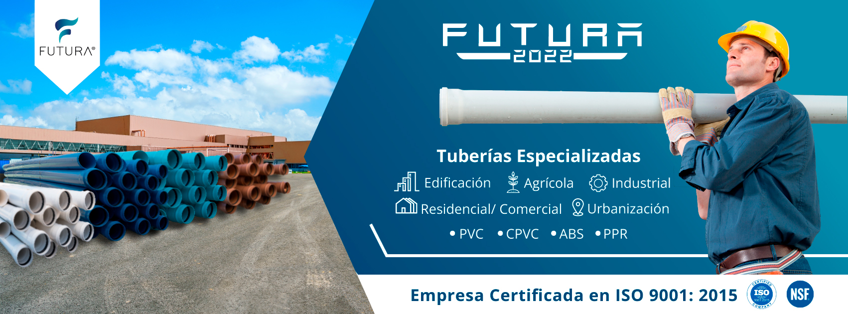 Tubería de PVC Futura Industrial